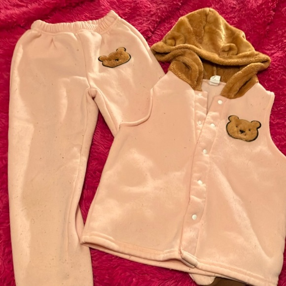 SHEIN Other - SHEIN Teddy Bear Sweats Outfit